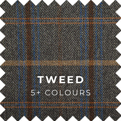 Conrad Chesterfield Sofa - Tan Brown Tweed