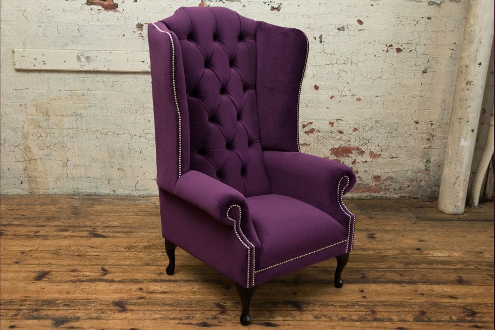 Audley Chesterfield Wing Chair