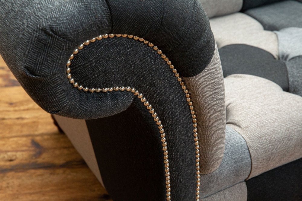 Brighton Patchwork Chesterfield Sofa
