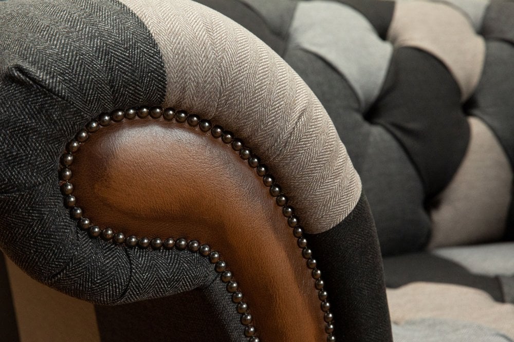 Camden Patchwork Chesterfield Sofa