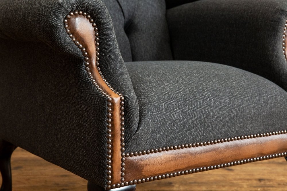 Conrad Chesterfield Wing Chair