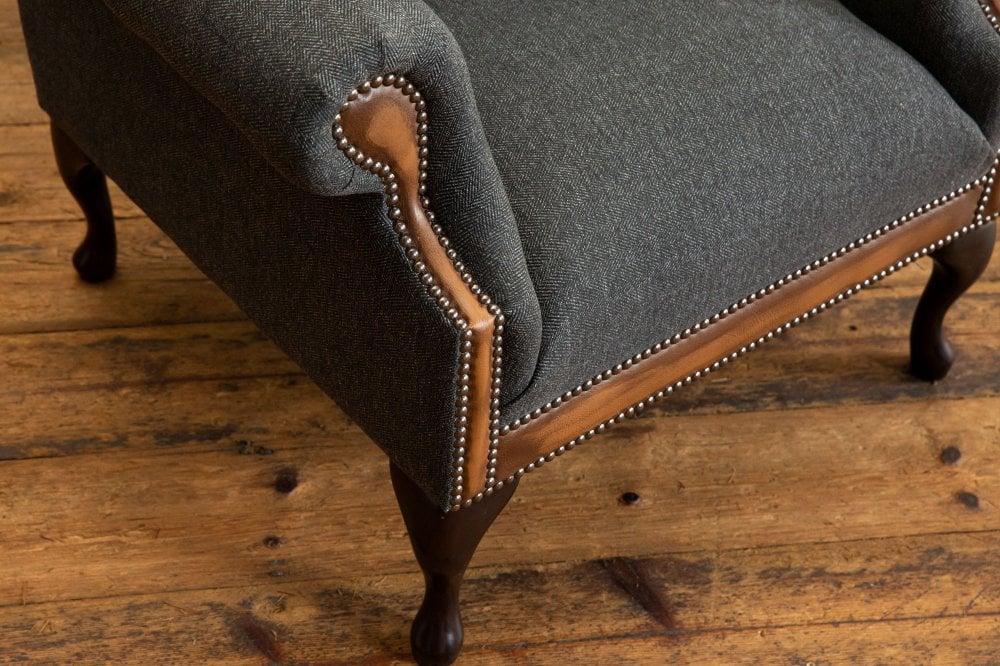 Conrad Chesterfield Wing Chair