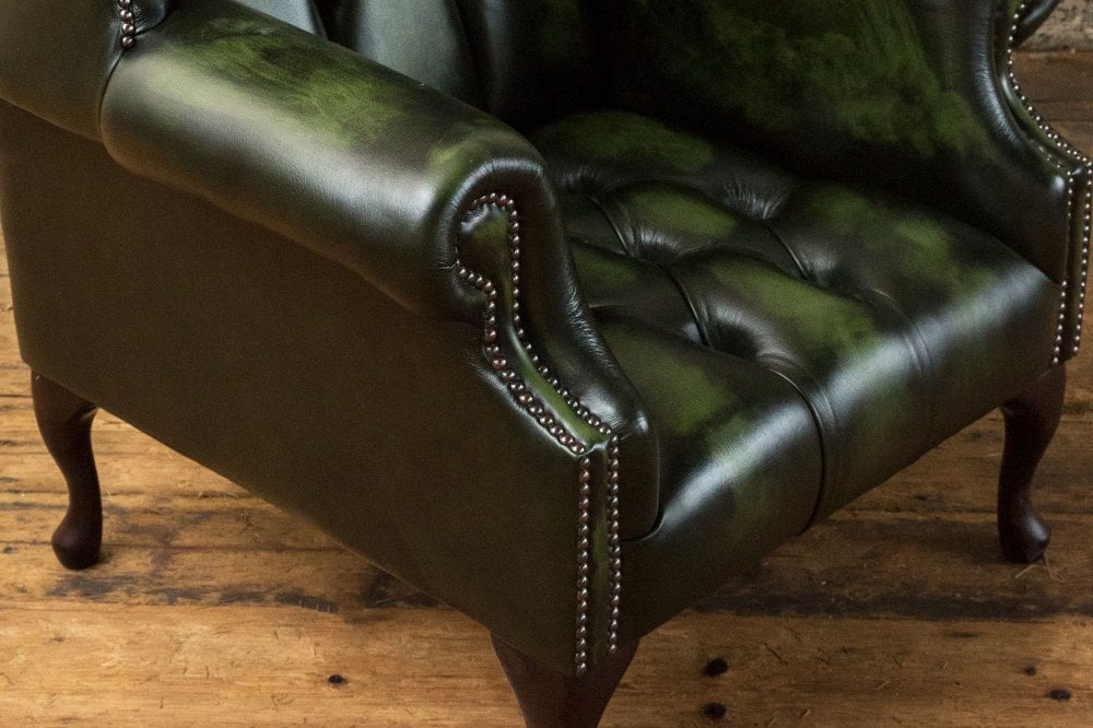 Montana Chesterfield Wing Chair