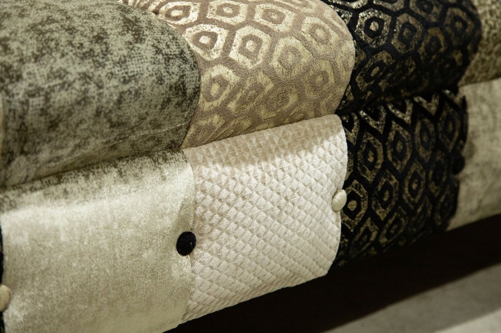 Rosslyn Patchwork Chesterfield Sofa
