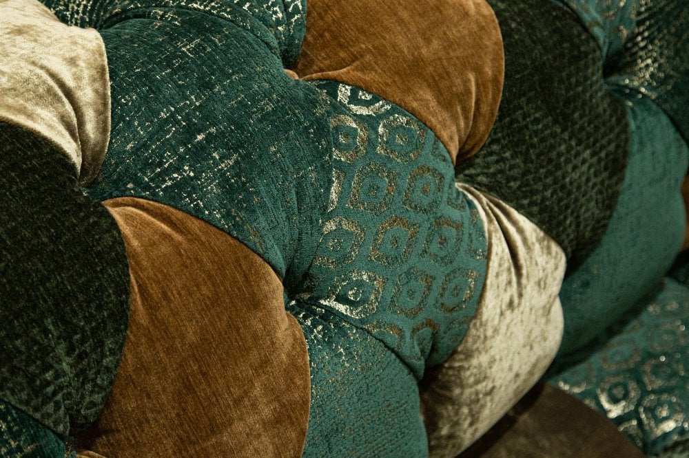 Sherwood Patchwork Chesterfield Sofa