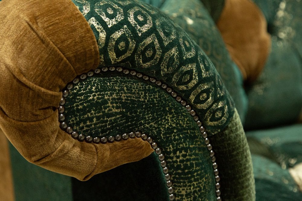 Sherwood Patchwork Chesterfield Sofa