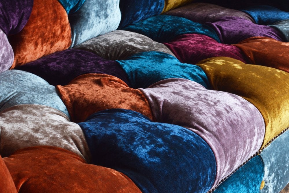 Windsor Patchwork Chesterfield Sofa