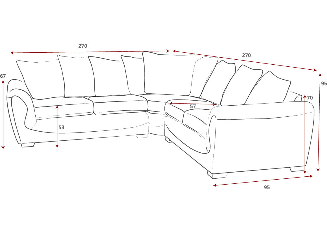 Knoll Scatterback Corner Sofa