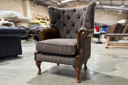 Barwell Chesterfield Wing Chair