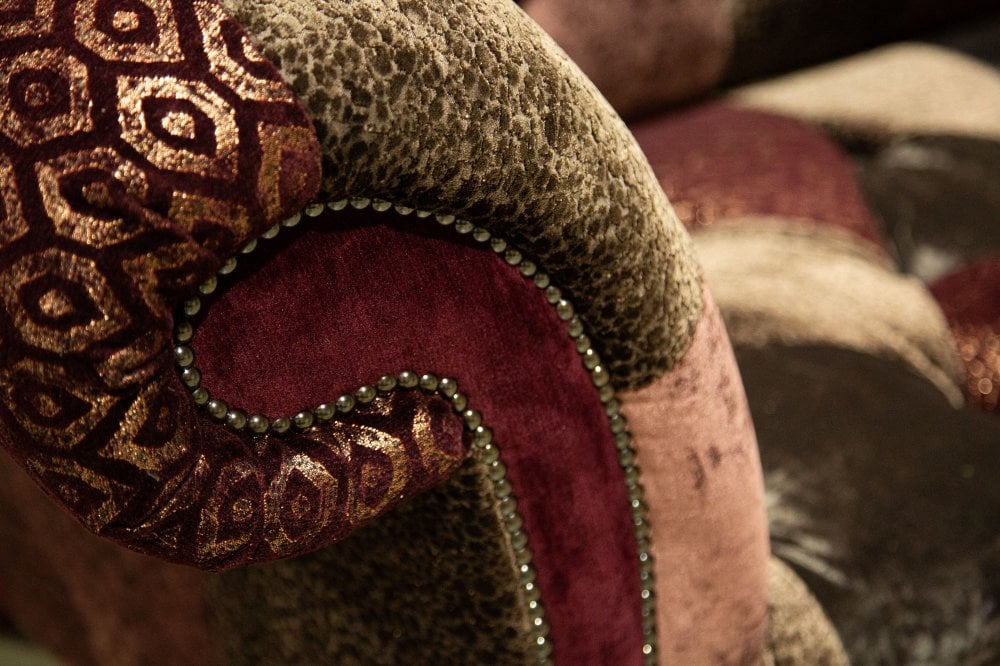 Claremont Patchwork Chesterfield Sofa