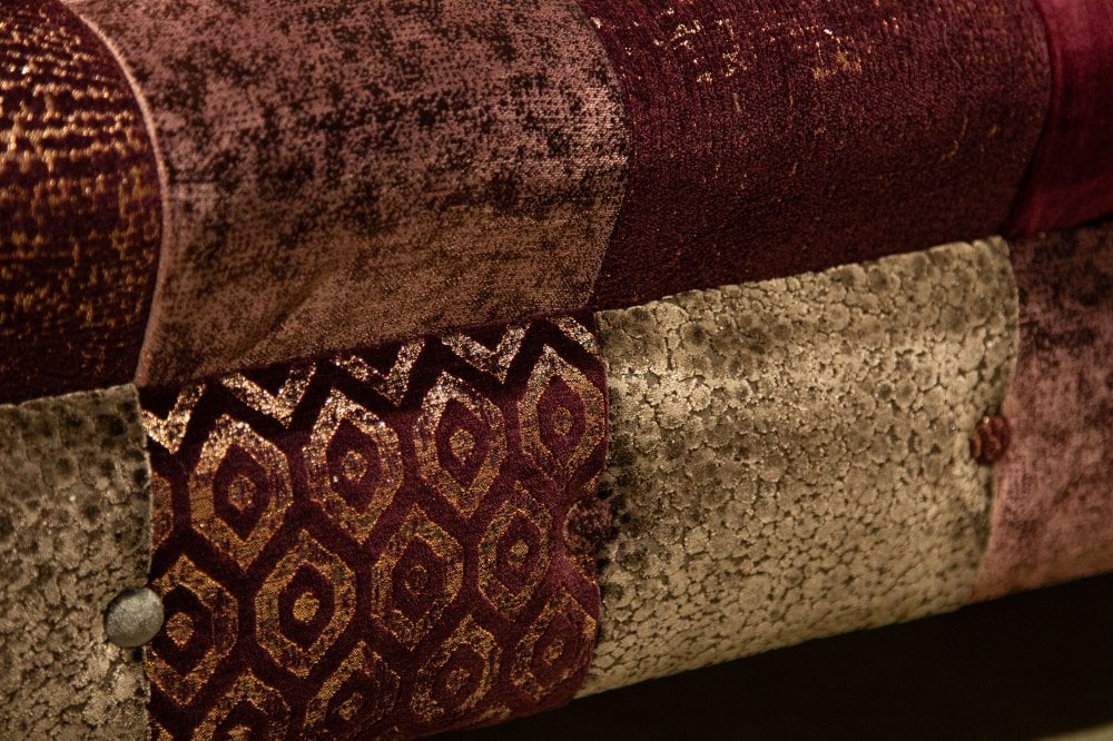 Claremont Patchwork Chesterfield Sofa