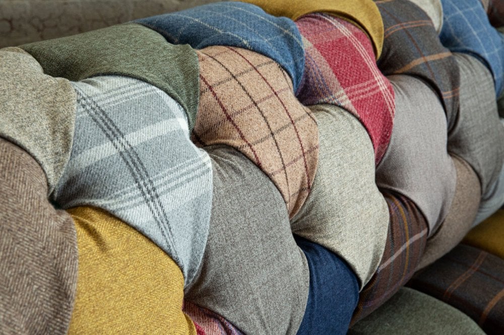 Cotswold Patchwork Chesterfield Sofa