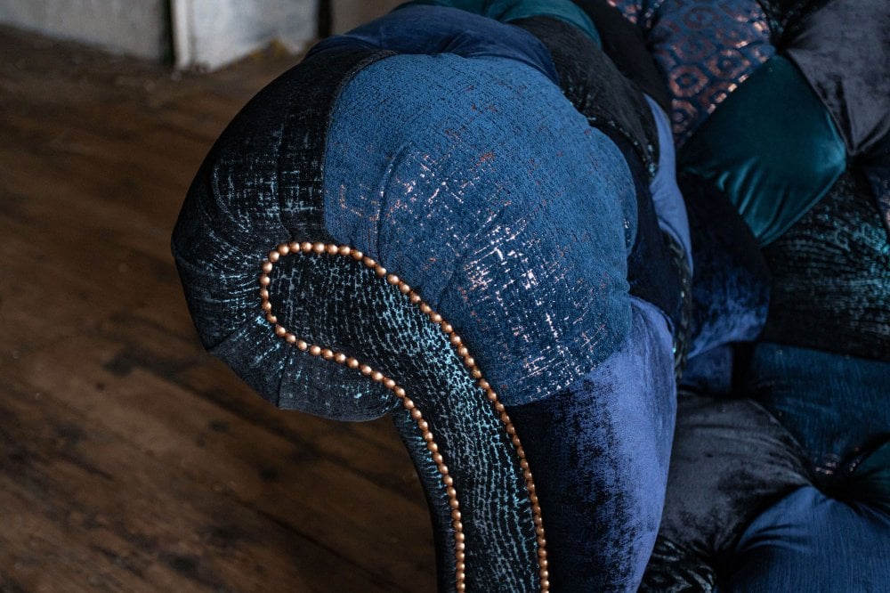 Dorset Patchwork Chesterfield Sofa