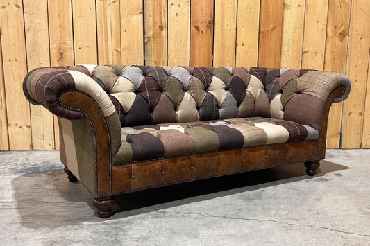Highland Patchwork Chesterfield Sofa