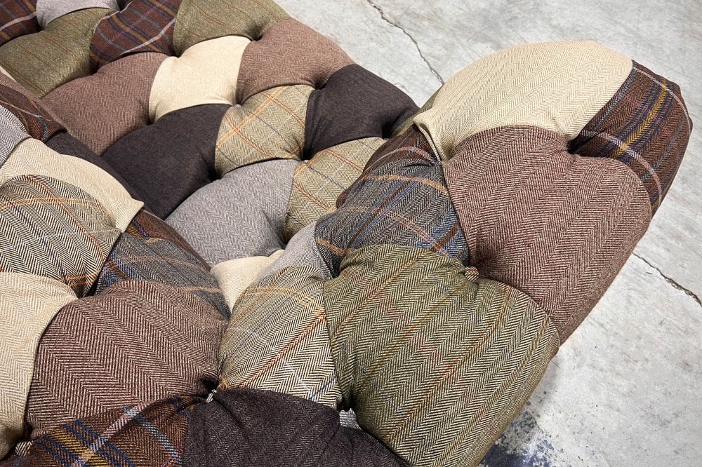 Highland Patchwork Chesterfield Sofa