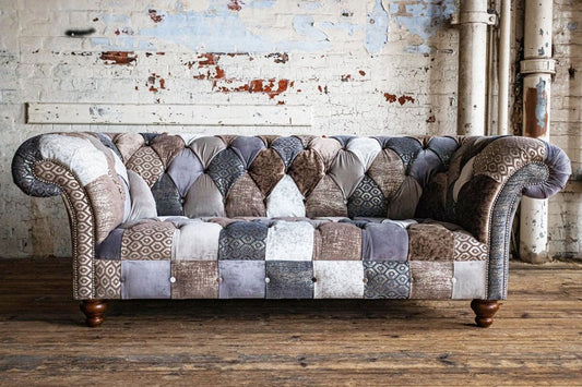 Wiston Patchwork Chesterfield Sofa