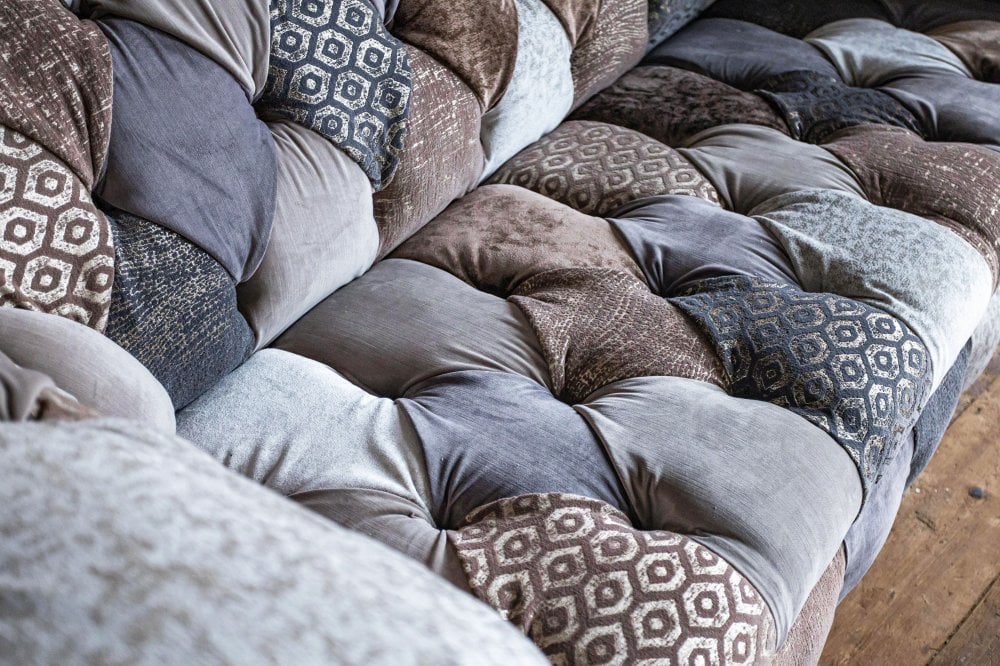 Wiston Patchwork Chesterfield Sofa